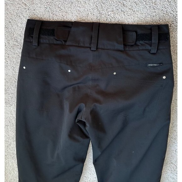 Obermeyer Ladies Insulated Black Ski Snow Pants Size 8 Style 7673 Adjustable Wai - Picture 14 of 16